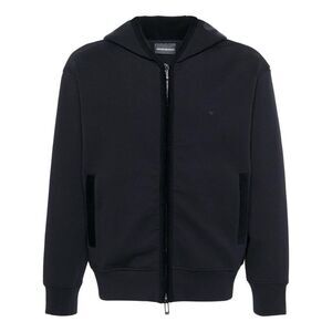 ELISABETTA FRANCHI Emporio Armani Zip-Up Hoodie Women 043 CAPPUCCINO Coats &